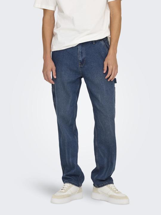 Produktbild Only & Sons ONSEDGE Mittlere Taille Gerade geschnitten Jeans Normal geschnitten jeans (28)