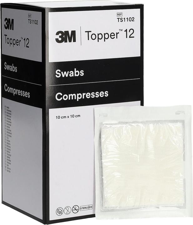Produktbild Topper 12 NW Kompressen 10x10cm steril 140 Stk