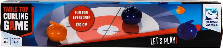 Actual product image Clown games Table Top Curling Game (English)