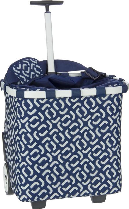Produktbild reisenthel Einkaufstrolley Carrycruiser Signature Marineblau/Weiss