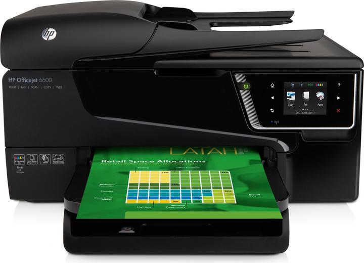Immagine prodotto HP Officejet 6600 e-All-in-One H711a - Stampante multifunzione - Colore - Inkjet (Termica diretta, Colore)