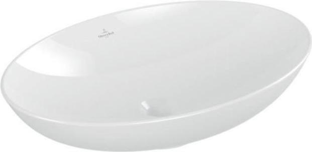 Actual product image Villeroy & Boch V&B Countertop washbasin LOOP & FRIENDS without cistern 620x420mm white (420 mm, 620 mm)