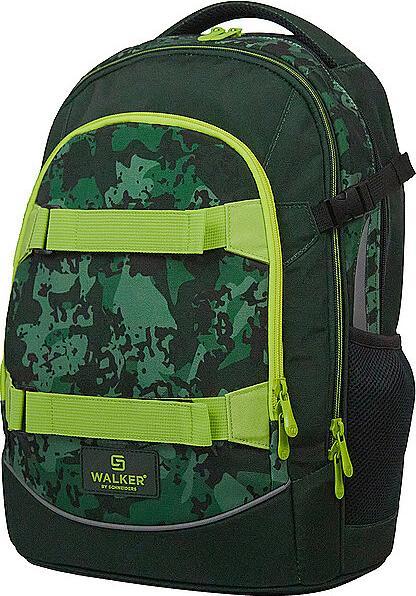 Produktbild Walker Schulrucksack Uni Camo green (28 l)