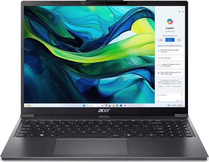 Immagine prodotto Acer Aspire Go 15 AG15-51P-532J - Laptop - 15.3 inch (NX.J50EH.00A) (15.30", Intel Core i5-1334U, 16 GB, 512 GB, Ing. Int.)
