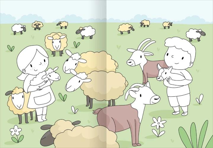 Image du produit Mon grand livre de coloriage coloré - La ferme