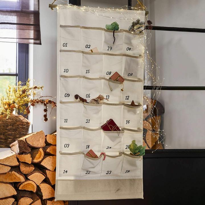 Actual product image Loberon Advent calendar Zahim beige