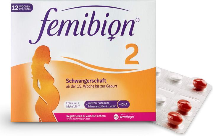 Image du produit Femibion Grossesse Comprimés et gélules (84 pièce(s), Cachets)