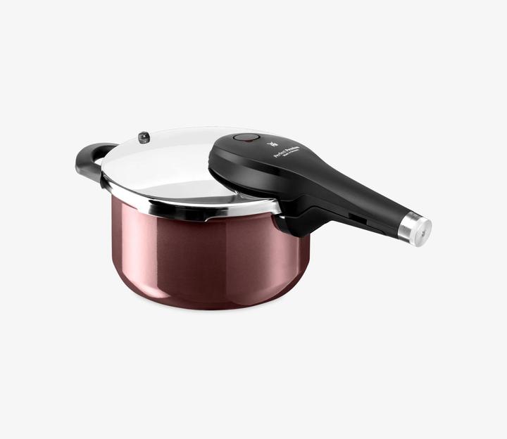 Immagine prodotto WMF Pentola a pressione FUSIONTEC Rosso (22 cm, Cucina a vapore, Tecnologia di fusione)