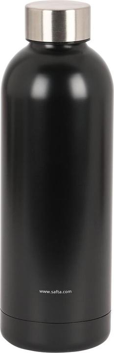 Image du produit Safta Bouteille isotherme en acier inoxydable Black 500 ml noir (0.50 l)