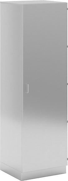 Actual product image kaiserkraft Stainless steel clean room tall cabinet (60 x 58.5 x 200 cm)