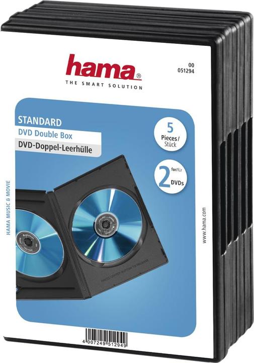 Produktbild Hama DVD Doppel Leerhüllen