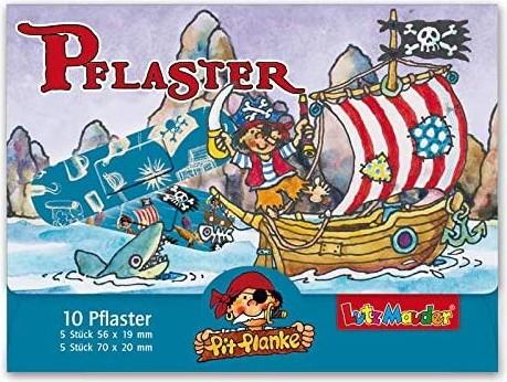 Produktbild Lutz Mauder Kinderpflaster für wilde Piraten (10 x)