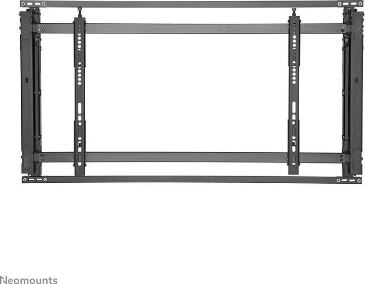 Produktbild Neomounts LED-VW1750BLACK ist eine Videowall-Wandhalterung für Flachbildschirme bis (Wand, 55", 35 kg)