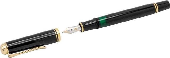 Produktbild Pelikan Füllhalter M400 Schwarz M Etui (Gold, Schwarz, 1 x)