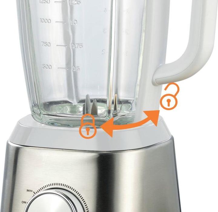 Actual product image Gorenje High Performance blender - white, silver - 1.75 l (1400 W)
