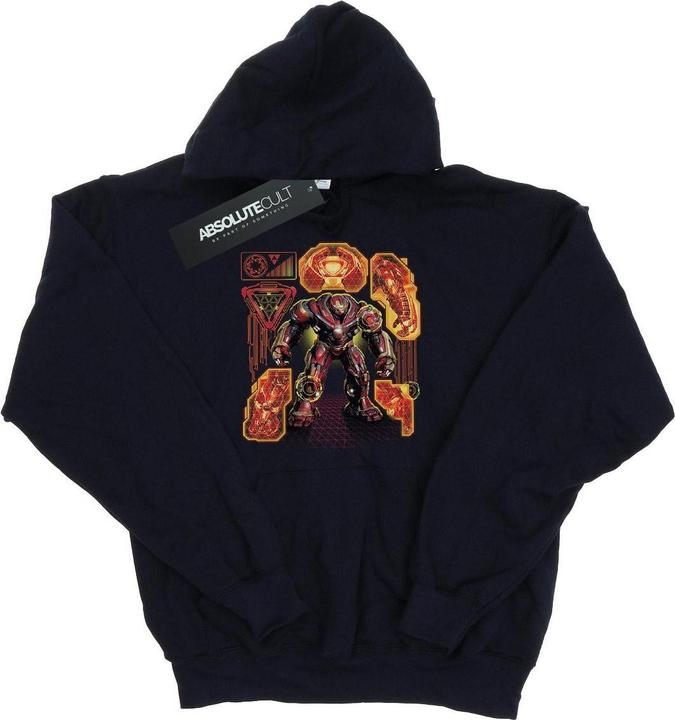 Immagine prodotto Avengers Infinity War Hulkbuster Blueprint Felpa con Cappuccio Ragazzi (116)
