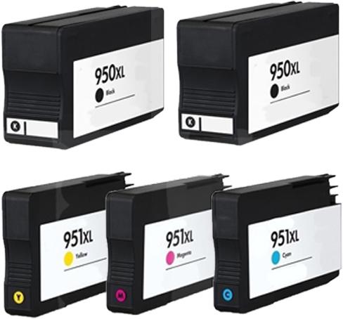 Immagine prodotto Hermex Cartucce compatibili HP OfficeJet Pro 8600 e-All-in-One (M, C, FC, Y)