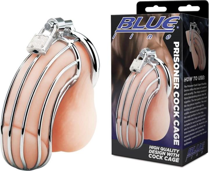 Actual product image Blue Line C&B GEAR Prisoner Cock Cage