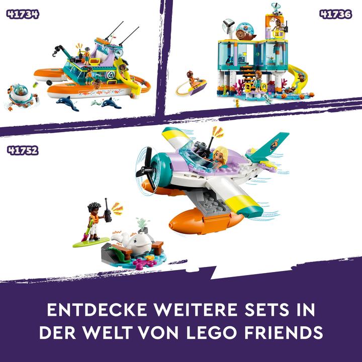 Image du produit LEGO Avion de sauvetage en mer (41752, LEGO Friends)