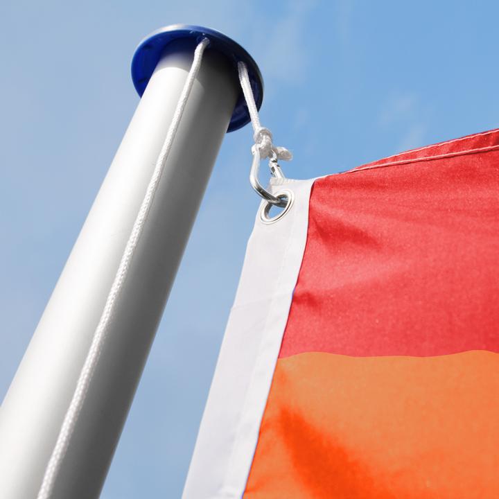 Image du produit tectake Mât avec drapeau