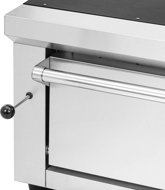 Produktbild Royal Catering Elektro-Pizzaofen 1 Backkammer 450 °C Ober-/ Unterhitze für 6 Pizzas mit Ø 33 cm (Pizzaofen Elektro)