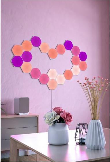 Produktbild Nanoleaf Shapes Hexagons Starter Kit (15x) (100 lm)