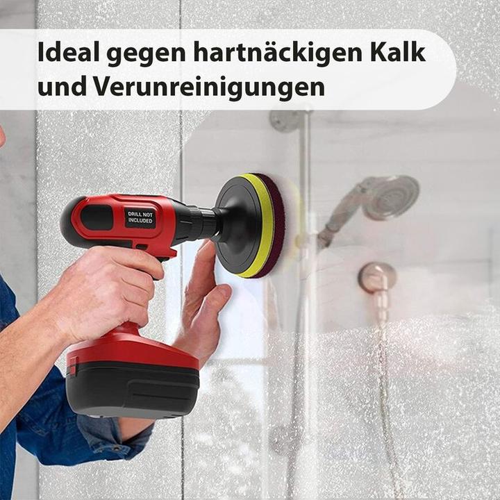 Produktbild Hermex Scheuerschwamm Polierpads Aufsatz Akkuschrauber Bohrmaschine
