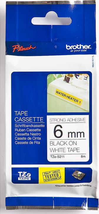 Immagine prodotto Brother Tze-S211 (0.60 cm, Bianco, Nero)