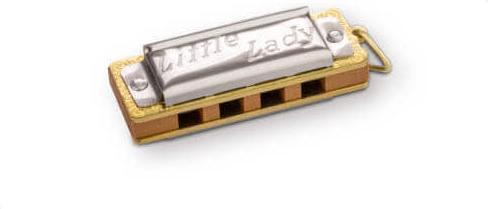 Image du produit Hohner Miniature Little Lady – C-Dur (Harmonica, Diatonique, Do majeur)