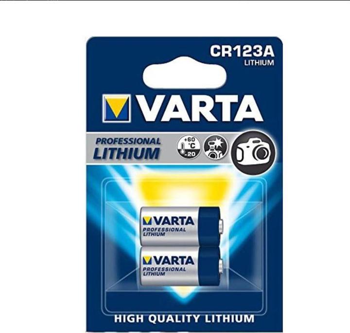 Productafbeelding Varta Foto Lithium (2 Pcs., CR123A, 1430 mAh)