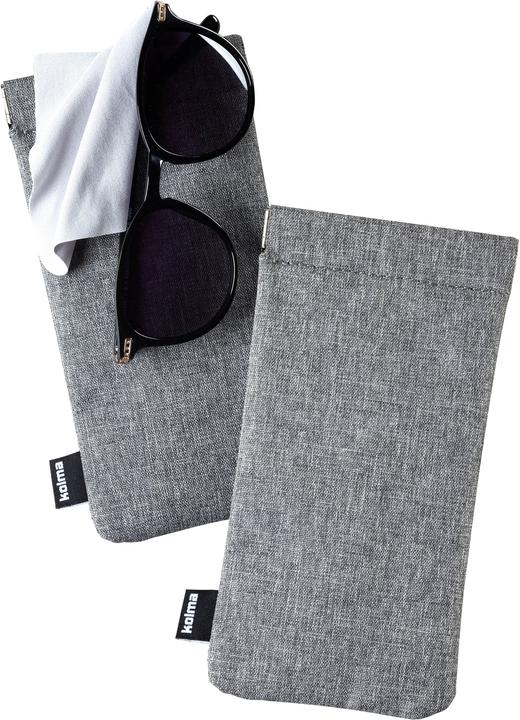 Actual product image Kolma Glasses case RPET grey