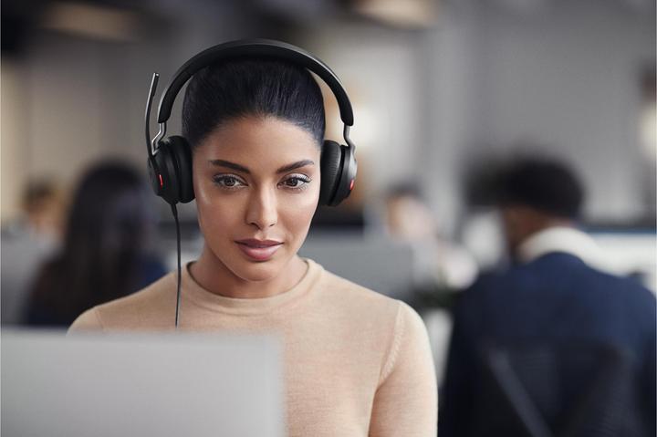 Actual product image Jabra Evolve2 40 SE MS Stereo NC (USB-C) (Cable, USB-C)