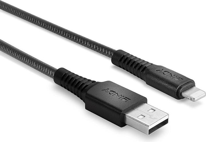 Produktbild Lindy Lightning Ladekabel (2 m, USB 2.0)