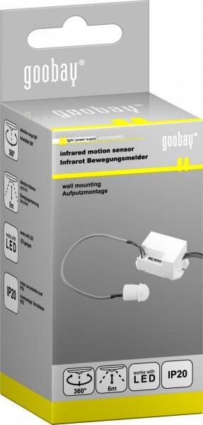 Actual product image Goobay Installation PIR motion detector 960 (6 m)