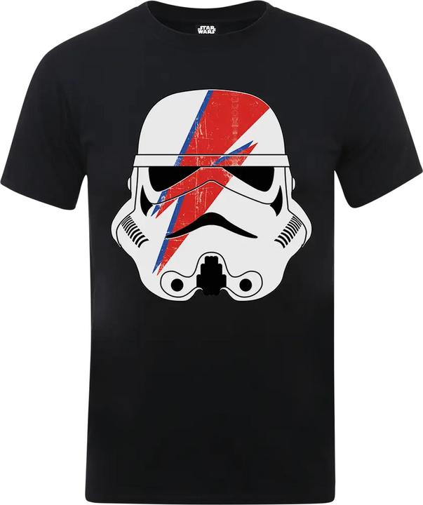 Produktbild Star Wars Glam Stormtrooper TShirt Jungen mit Blitz aus Baumwolle (152, 158)