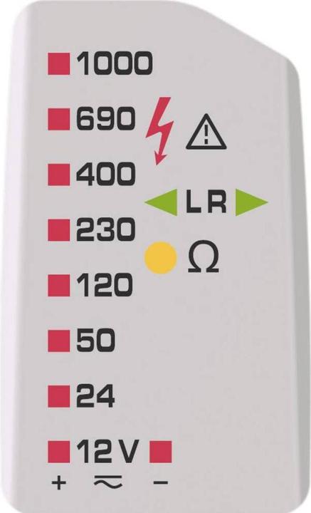 Produktbild Benning Zweipoliger Spannungsprüfer DU (CAT IV 600V, CAT III 1000V)