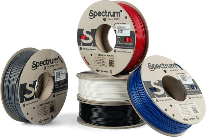 Image du produit Filament ASA 5 Pack 1.75mm (ASA, 1.75 mm, 1250 g, Blanc)