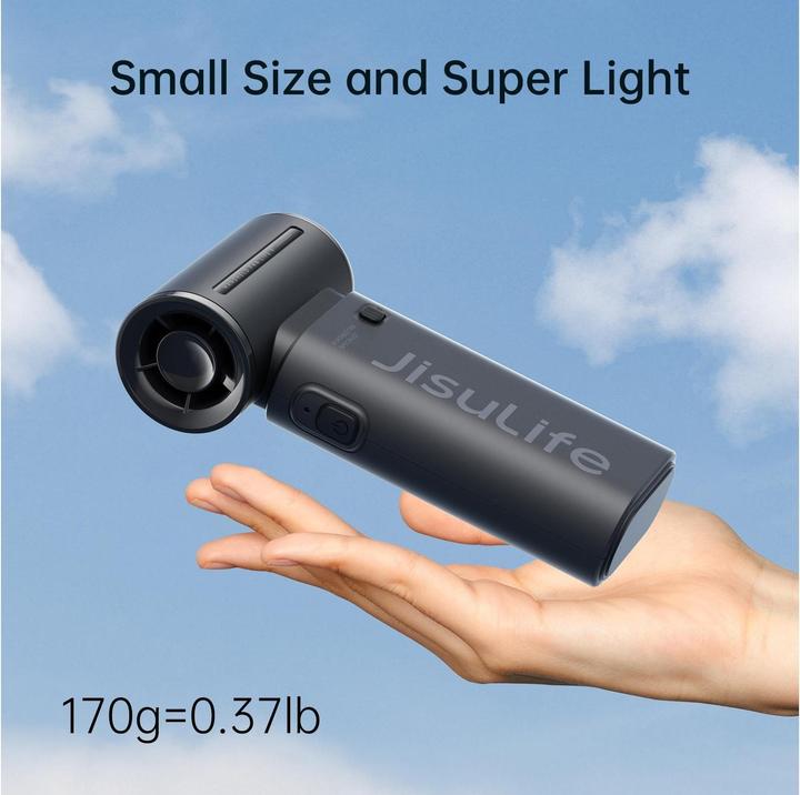 Produktbild Jisulife Handheld Fan Life9 (3600mAh) black