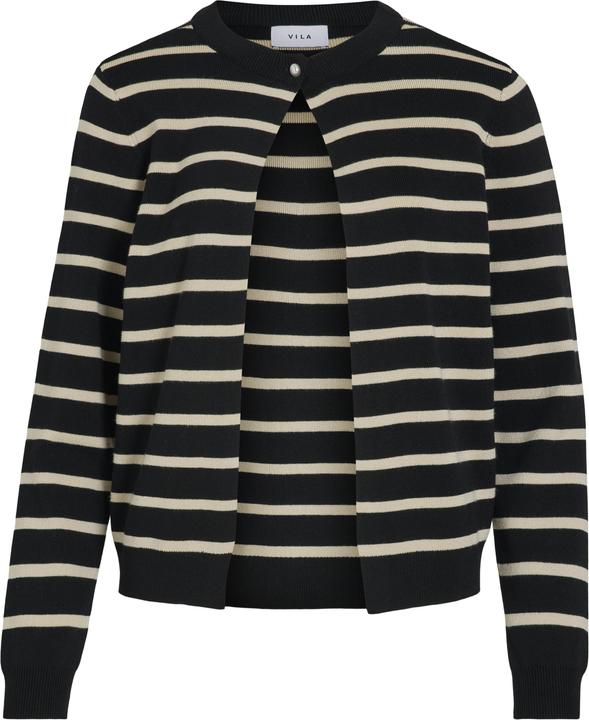 Vila Einknopf Strickjacke