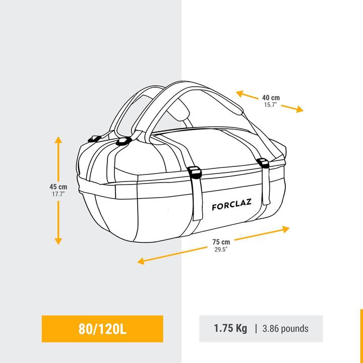 Actual product image Forclaz EXTEND 500 (100 l)
