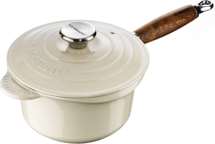 Immagine prodotto Le Creuset Pentola di profitto con manico in legno (18 cm, Padella per friggere, Ghisa)