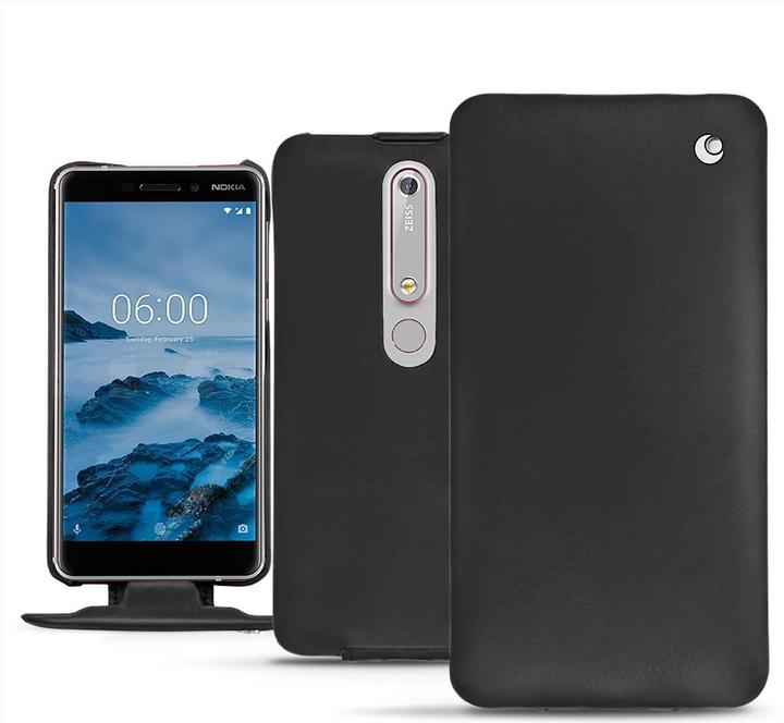 Productafbeelding Noreve Lederen omslag verticaal (Nokia 6 (2018))
