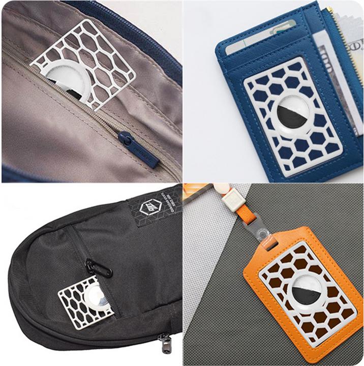 Actual product image Ueli Express AirTag wallet holder in credit card format