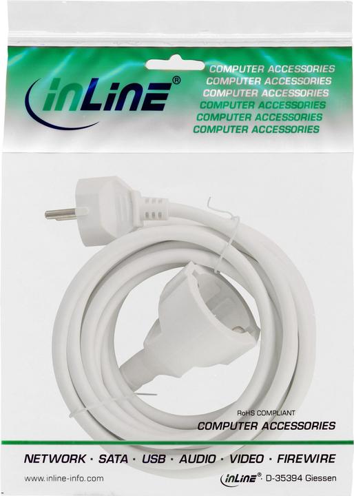 Image du produit InLine Rallonge à contact de protection ST / BU (1.50 m, CEE 7/7)