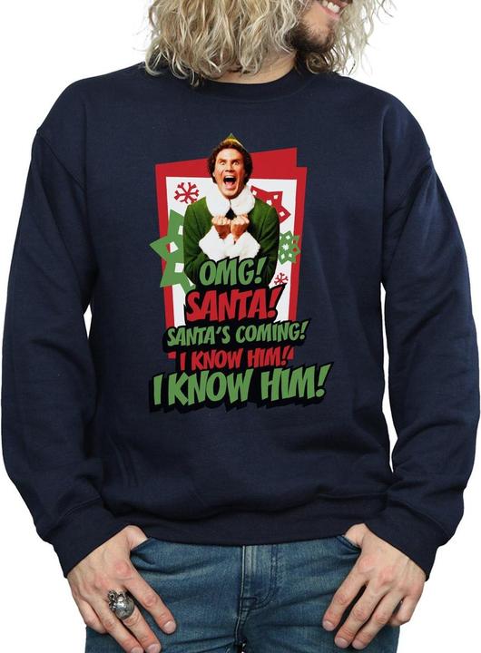Produktbild Elf OMG Santa Sweatshirt (L)