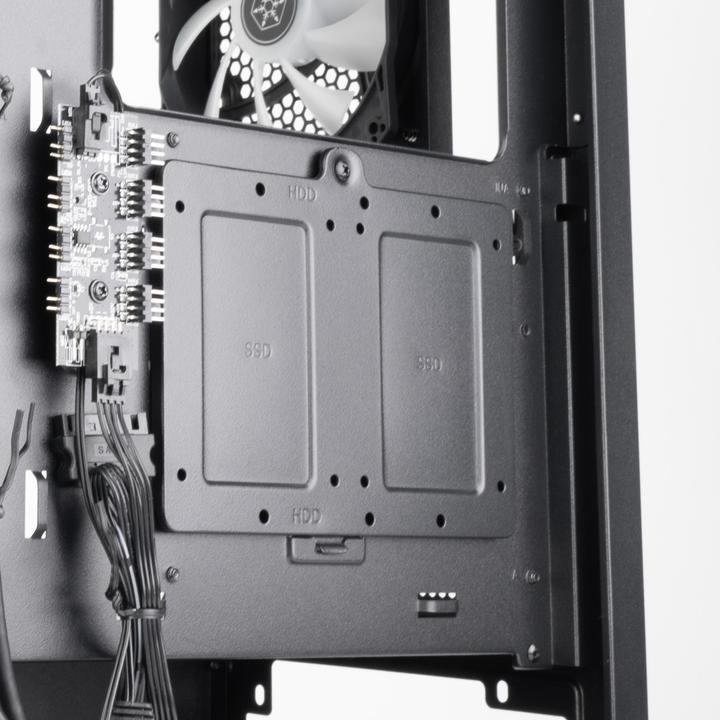 Actual product image Silverstone SST-FA514X-BG - FARA High Airflow ATX Mid-Tower gaming chassis with dual radiator suppor (ATX, mATX, Mini-ITX)