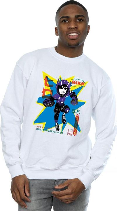 Actual product image Disney Mens Big Hero 6 Hiro Anime Sweatshirt (XL)