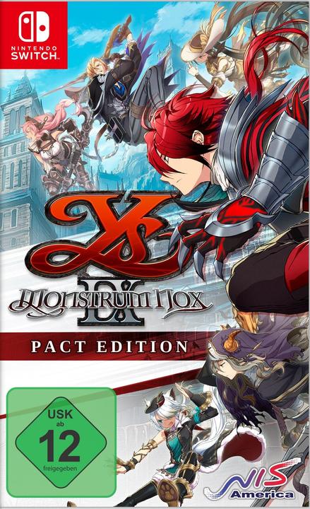 Actual product image NIS Ys IX: Monstrum Nox Pact Edition (Switch, Switch Lite, Switch OLED, DE)