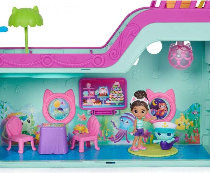 Actual product image Gabby's Dollhouse Cat-Tastic Cruise Ship