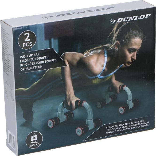 Image du produit Dunlop - Liegestützstangen 2 Stück (rot)